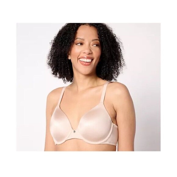 Breezies‎ Original Shimmer Microfiber Underwire T-shirt Bra Size 42C Sunbeige - Picture 1 of 3